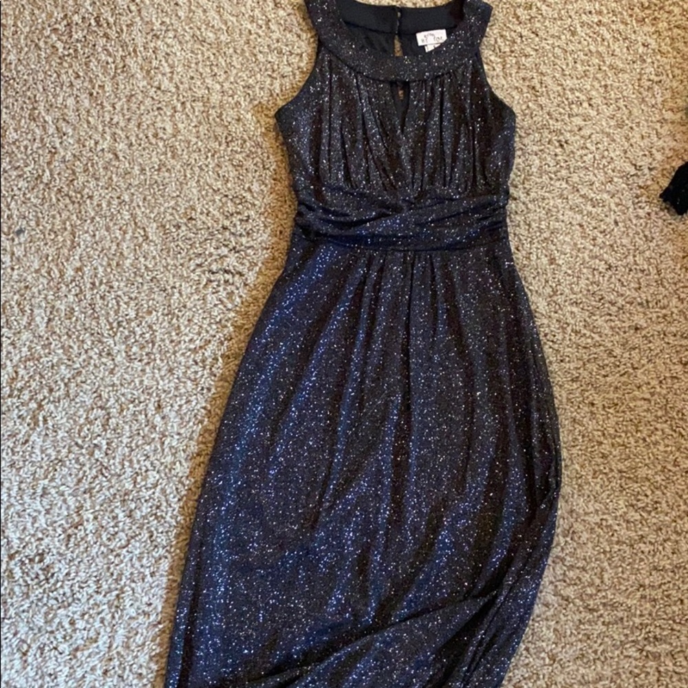 Long black dress